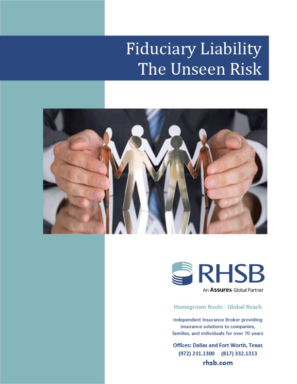 Fiduciary Liability the unseen risk white paper cover image
