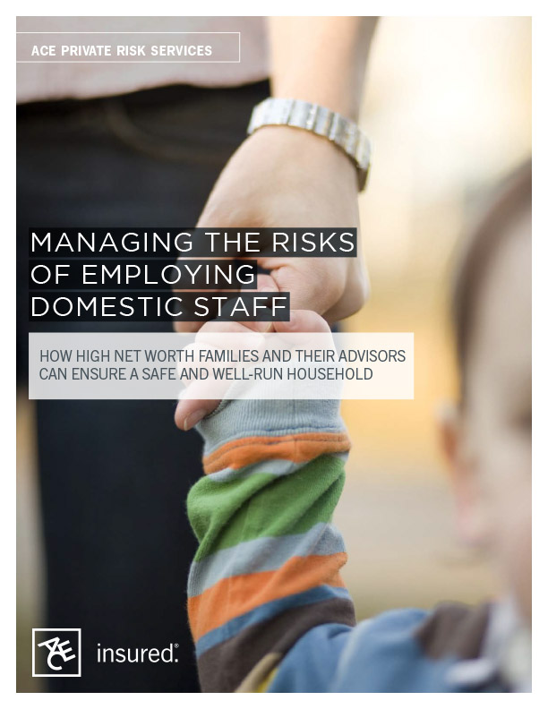 Managing the Risks of employing domestic staff white paper cover image