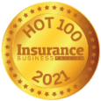 Hot 100 Business Insurance 2021 Icon
