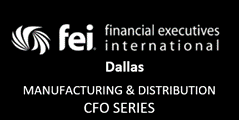 FEI Dallas Manufacturing & Distribution CFO Series logo